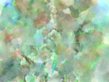 Modern fırça darbeleri. Poster, duvar sanatı, afiş, kart, kitap kapağı veya ambalaj için rahatlatıcı kompozisyonun yumuşak renkli çizimi. Pastel renklerle suluboya.