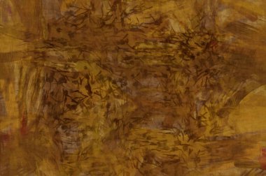 Kaos duvarı sanatı. Sanatsal canlılık ve renkli duvar kâğıdı. Kaotik resim. Taranmış Boyalı Soyut Arkaplan. Fırça darbesi ile boyanmış. Tuval üzerinde etkileyici fırçalanmış resim