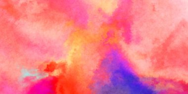 Modern fırça darbeleri. Poster, duvar sanatı, afiş, kart, kitap kapağı veya ambalaj için rahatlatıcı kompozisyonun yumuşak renkli çizimi. Pastel renklerle suluboya.