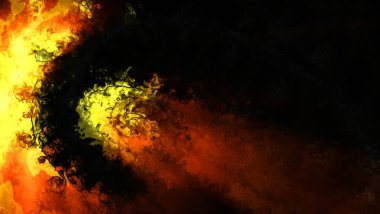 Tuval üzerinde etkileyici fırçalanmış resim. Soyut doku. 2D çizim. Geniş fırça darbeleri. Modern dijital sanat. Çağdaş fırça. Modern ifade. Popüler biçim boyanmış resim.