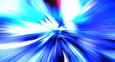 Hızlı yüksek hız bulanıklaştırma arkaplanı. Işık teknolojisi soyut duvar kağıdı. Renkli ışık enerjisi parlamaları. Çarpık grafik hareket arkaplanı. Dinamik patlama flaşı. İvme etkisi.