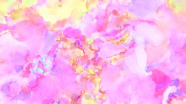 Modern fırça darbeleri. Poster, duvar sanatı, afiş, kart, kitap kapağı veya ambalaj için rahatlatıcı kompozisyonun yumuşak renkli çizimi. Pastel renklerle suluboya.