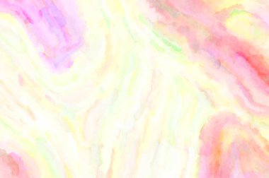 Modern fırça darbeleri. Poster, duvar sanatı, afiş, kart, kitap kapağı veya ambalaj için rahatlatıcı kompozisyonun yumuşak renkli çizimi. Pastel renklerle suluboya.