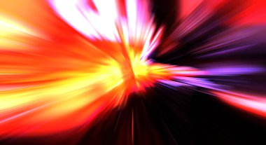 Hızlı yüksek hız bulanıklaştırma arkaplanı. Işık teknolojisi soyut duvar kağıdı. Renkli ışık enerjisi parlamaları. Çarpık grafik hareket arkaplanı. Dinamik patlama flaşı. İvme etkisi.