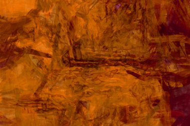 Kaos duvarı sanatı. Sanatsal canlılık ve renkli duvar kâğıdı. Kaotik resim. Taranmış Boyalı Soyut Arkaplan. Fırça darbesi ile boyanmış. Tuval üzerinde etkileyici fırçalanmış resim