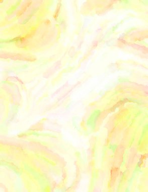 Modern fırça darbeleri. Poster, duvar sanatı, afiş, kart, kitap kapağı veya ambalaj için rahatlatıcı kompozisyonun yumuşak renkli çizimi. Pastel renklerle suluboya.