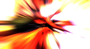Hızlı yüksek hız bulanıklaştırma arkaplanı. Işık teknolojisi soyut duvar kağıdı. Renkli ışık enerjisi parlamaları. Çarpık grafik hareket arkaplanı. Dinamik patlama flaşı. İvme etkisi.