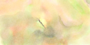 Modern fırça darbeleri. Poster, duvar sanatı, afiş, kart, kitap kapağı veya ambalaj için rahatlatıcı kompozisyonun yumuşak renkli çizimi. Pastel renklerle suluboya.