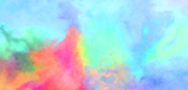 Modern fırça darbeleri. Poster, duvar sanatı, afiş, kart, kitap kapağı veya ambalaj için rahatlatıcı kompozisyonun yumuşak renkli çizimi. Pastel renklerle suluboya.