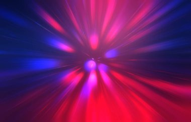 Parlak, canlı ve renkli duvar kağıtları. Parlayan parçacıkları ve çizgileri olan ışık patlaması yıldızı. Güzel soyut ışın arkaplanı.