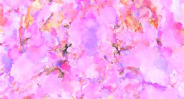 Modern fırça darbeleri. Poster, duvar sanatı, afiş, kart, kitap kapağı veya ambalaj için rahatlatıcı kompozisyonun yumuşak renkli çizimi. Pastel renklerle suluboya.