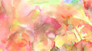 Modern fırça darbeleri. Poster, duvar sanatı, afiş, kart, kitap kapağı veya ambalaj için rahatlatıcı kompozisyonun yumuşak renkli çizimi. Pastel renklerle suluboya.