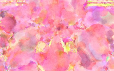 Modern fırça darbeleri. Poster, duvar sanatı, afiş, kart, kitap kapağı veya ambalaj için rahatlatıcı kompozisyonun yumuşak renkli çizimi. Pastel renklerle suluboya.