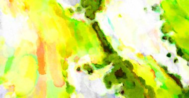 Modern fırça darbeleri. Poster, duvar sanatı, afiş, kart, kitap kapağı veya ambalaj için rahatlatıcı kompozisyonun yumuşak renkli çizimi. Pastel renklerle suluboya.