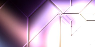 Üç boyutlu metalik panel dokusu. Renkli, parlak, soyut duvar kağıdı. Geometrik teknolojik parlak yansıtıcı arkaplan.