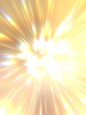 Parlak, canlı ve renkli duvar kağıtları. Parlayan parçacıkları ve çizgileri olan ışık patlaması yıldızı. Güzel soyut ışın arkaplanı.