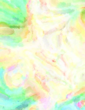 Modern fırça darbeleri. Poster, duvar sanatı, afiş, kart, kitap kapağı veya ambalaj için rahatlatıcı kompozisyonun yumuşak renkli çizimi. Pastel renklerle suluboya.