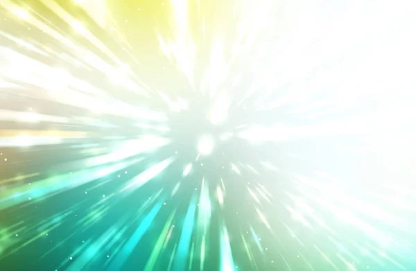 Glossy Vibrant Colorful Wallpaper Light Explosion Star Glowing Particles Lines — Stock Photo, Image