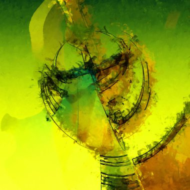 Tuval üzerinde etkileyici fırçalanmış resim. Soyut doku. 2D çizim. Geniş fırça darbeleri. Modern dijital sanat. Çağdaş fırça. Modern ifade. Popüler biçim boyanmış resim.