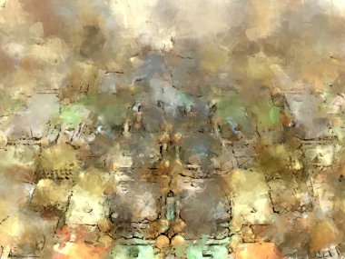 Tuval üzerinde etkileyici fırçalanmış resim. Soyut doku. 2D çizim. Geniş fırça darbeleri. Modern dijital sanat. Çağdaş fırça. Modern ifade. Popüler biçim boyanmış resim.