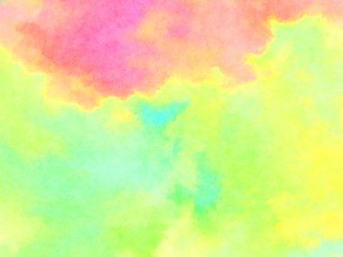 Modern fırça darbeleri. Poster, duvar sanatı, afiş, kart, kitap kapağı veya ambalaj için rahatlatıcı kompozisyonun yumuşak renkli çizimi. Pastel renklerle suluboya.