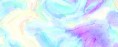 Modern fırça darbeleri. Poster, duvar sanatı, afiş, kart, kitap kapağı veya ambalaj için rahatlatıcı kompozisyonun yumuşak renkli çizimi. Pastel renklerle suluboya.