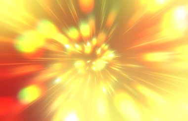 Parlak, canlı ve renkli duvar kağıtları. Parlayan parçacıkları ve çizgileri olan ışık patlaması yıldızı. Güzel soyut ışın arkaplanı.