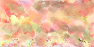 Modern fırça darbeleri. Poster, duvar sanatı, afiş, kart, kitap kapağı veya ambalaj için rahatlatıcı kompozisyonun yumuşak renkli çizimi. Pastel renklerle suluboya.