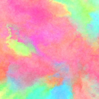 Modern fırça darbeleri. Poster, duvar sanatı, afiş, kart, kitap kapağı veya ambalaj için rahatlatıcı kompozisyonun yumuşak renkli çizimi. Pastel renklerle suluboya.