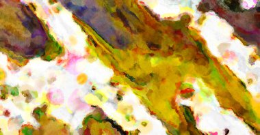 Modern fırça darbeleri. Poster, duvar sanatı, afiş, kart, kitap kapağı veya ambalaj için rahatlatıcı kompozisyonun yumuşak renkli çizimi. Pastel renklerle suluboya.