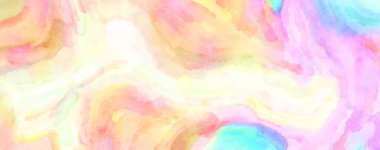 Modern fırça darbeleri. Poster, duvar sanatı, afiş, kart, kitap kapağı veya ambalaj için rahatlatıcı kompozisyonun yumuşak renkli çizimi. Pastel renklerle suluboya.
