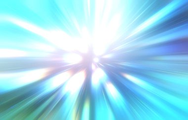 Parlak, canlı ve renkli duvar kağıtları. Parlayan parçacıkları ve çizgileri olan ışık patlaması yıldızı. Güzel soyut ışın arkaplanı.