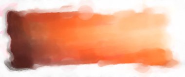 Soyut renkli suluboya çerçeve beyaz arkaplanda izole edildi. Dijital resim. Tasarım veya metnin için fırça şablonu.