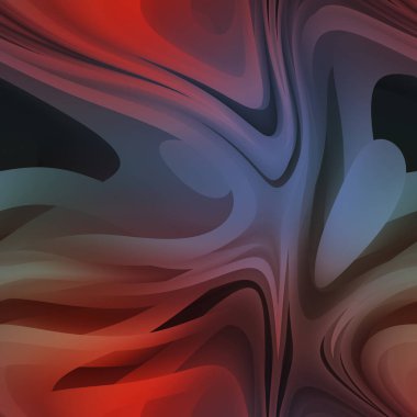 Kusursuz akışkan desen. Kapaklar, web tasarımı veya ambalaj kağıdı için pürüzsüz renkli hippi dokusu.