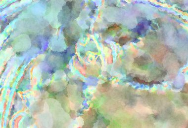 Modern fırça darbeleri. Poster, duvar sanatı, afiş, kart, kitap kapağı veya ambalaj için rahatlatıcı kompozisyonun yumuşak renkli çizimi. Pastel renklerle suluboya.