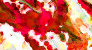 Modern fırça darbeleri. Poster, duvar sanatı, afiş, kart, kitap kapağı veya ambalaj için rahatlatıcı kompozisyonun yumuşak renkli çizimi. Pastel renklerle suluboya.