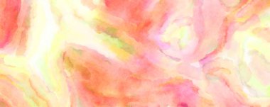 Modern fırça darbeleri. Poster, duvar sanatı, afiş, kart, kitap kapağı veya ambalaj için rahatlatıcı kompozisyonun yumuşak renkli çizimi. Pastel renklerle suluboya.