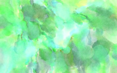 Modern fırça darbeleri. Poster, duvar sanatı, afiş, kart, kitap kapağı veya ambalaj için rahatlatıcı kompozisyonun yumuşak renkli çizimi. Pastel renklerle suluboya.