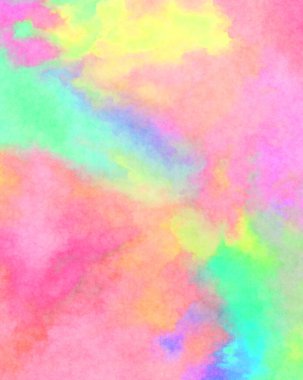 Modern fırça darbeleri. Poster, duvar sanatı, afiş, kart, kitap kapağı veya ambalaj için rahatlatıcı kompozisyonun yumuşak renkli çizimi. Pastel renklerle suluboya.