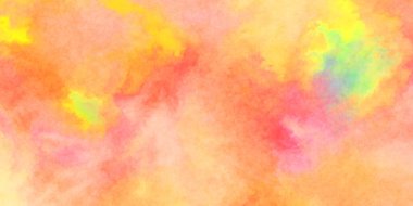 Modern fırça darbeleri. Poster, duvar sanatı, afiş, kart, kitap kapağı veya ambalaj için rahatlatıcı kompozisyonun yumuşak renkli çizimi. Pastel renklerle suluboya.