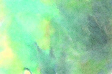 Modern fırça darbeleri. Poster, duvar sanatı, afiş, kart, kitap kapağı veya ambalaj için rahatlatıcı kompozisyonun yumuşak renkli çizimi. Pastel renklerle suluboya.