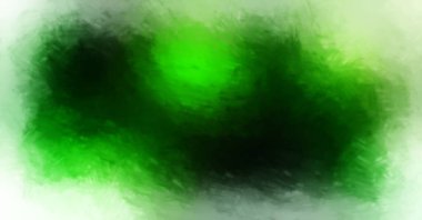 Vahşi ve büyük fırça darbeleri. Beyaz arka planda fırçalanmış soyut resim. Fırça darbesi ile boyanmış. Boya darbeleri. 2B Görüntü.