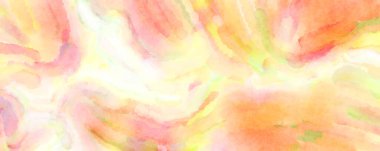 Modern fırça darbeleri. Poster, duvar sanatı, afiş, kart, kitap kapağı veya ambalaj için rahatlatıcı kompozisyonun yumuşak renkli çizimi. Pastel renklerle suluboya.