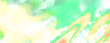 Modern fırça darbeleri. Poster, duvar sanatı, afiş, kart, kitap kapağı veya ambalaj için rahatlatıcı kompozisyonun yumuşak renkli çizimi. Pastel renklerle suluboya.