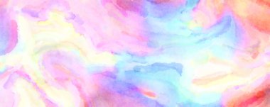 Modern fırça darbeleri. Poster, duvar sanatı, afiş, kart, kitap kapağı veya ambalaj için rahatlatıcı kompozisyonun yumuşak renkli çizimi. Pastel renklerle suluboya.