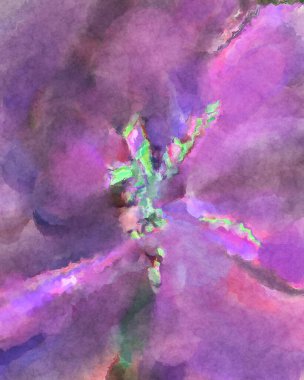 Modern fırça darbeleri. Poster, duvar sanatı, afiş, kart, kitap kapağı veya ambalaj için rahatlatıcı kompozisyonun yumuşak renkli çizimi. Pastel renklerle suluboya.