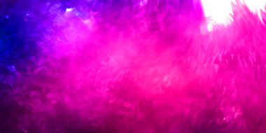 Vahşi ve büyük fırça darbeleri. Beyaz arka planda fırçalanmış soyut resim. Fırça darbesi ile boyanmış. Boya darbeleri. 2B Görüntü.