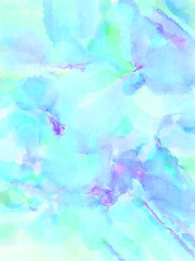 Modern fırça darbeleri. Poster, duvar sanatı, afiş, kart, kitap kapağı veya ambalaj için rahatlatıcı kompozisyonun yumuşak renkli çizimi. Pastel renklerle suluboya.