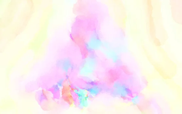 Modern Brush Strokes Painting Soft Color Painted Illustration Soothing Composition — Stock Photo, Image