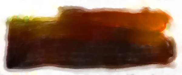Abstrakcyjna Kolorowa Ramka Akwarelowa Odizolowana Białym Tle Cyfrowy Obraz Artystyczny — Zdjęcie stockowe